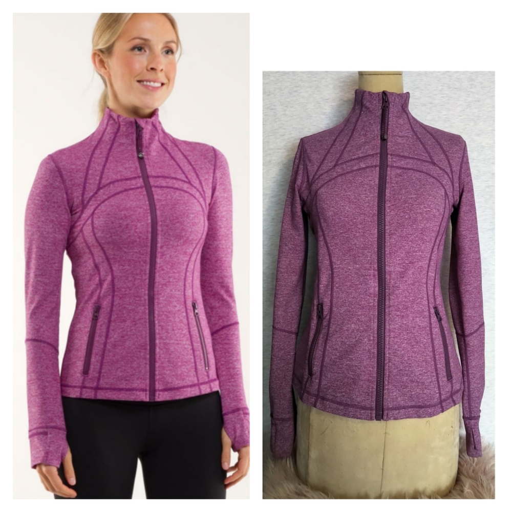Lululemon Define Jacket Purple Full-Zip